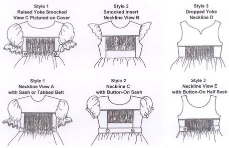 Contemporary Smocked Yoke Dress