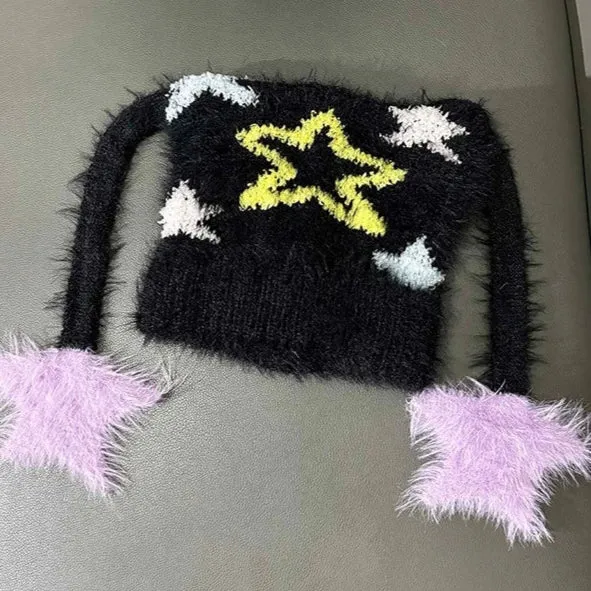Cute Winter Sweet Fashion Pullover Cold Hat for Women
