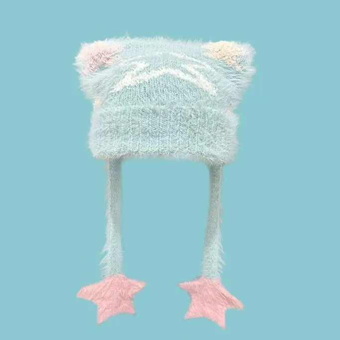 Cute Winter Sweet Fashion Pullover Cold Hat for Women