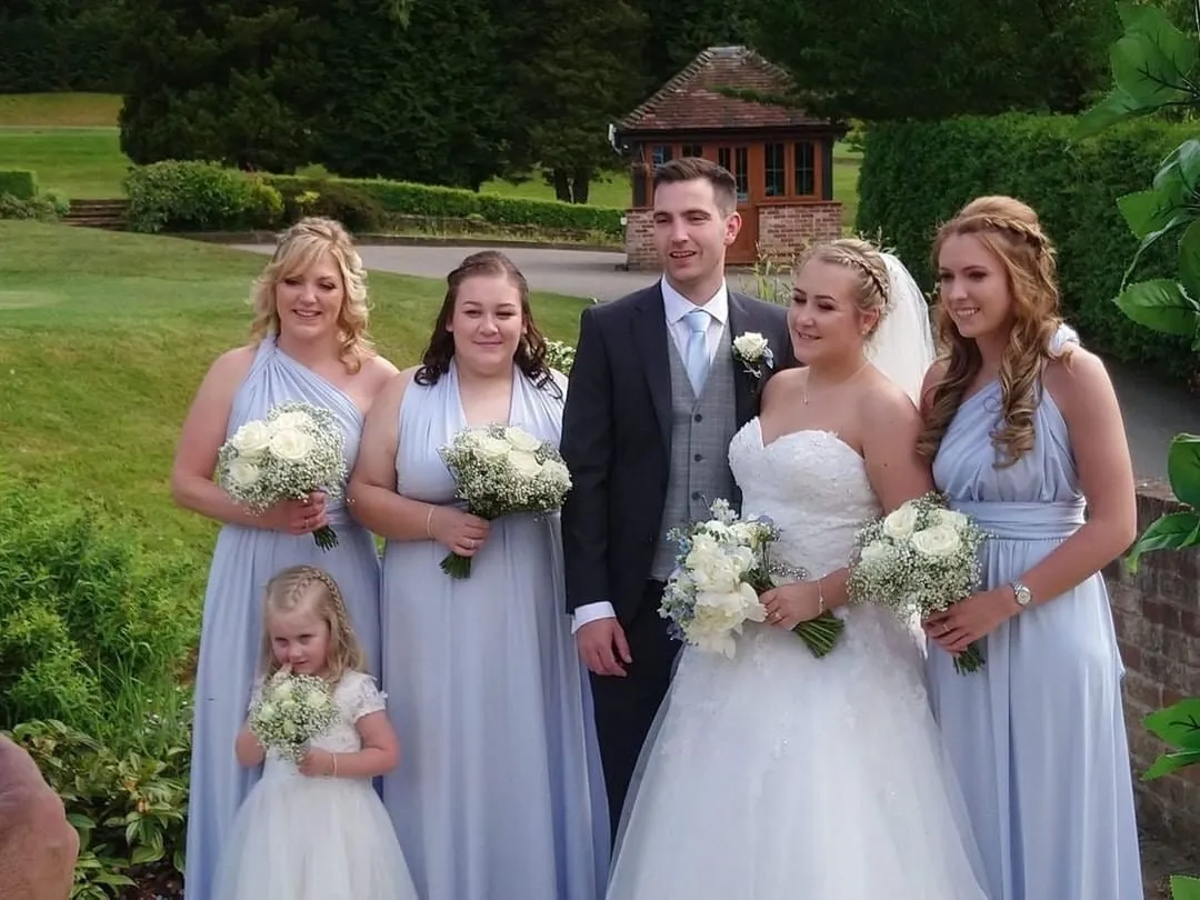 Dusty Blue Wedding Swatch