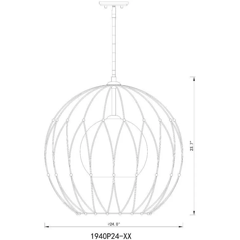 Elle 1-Light Pendant
