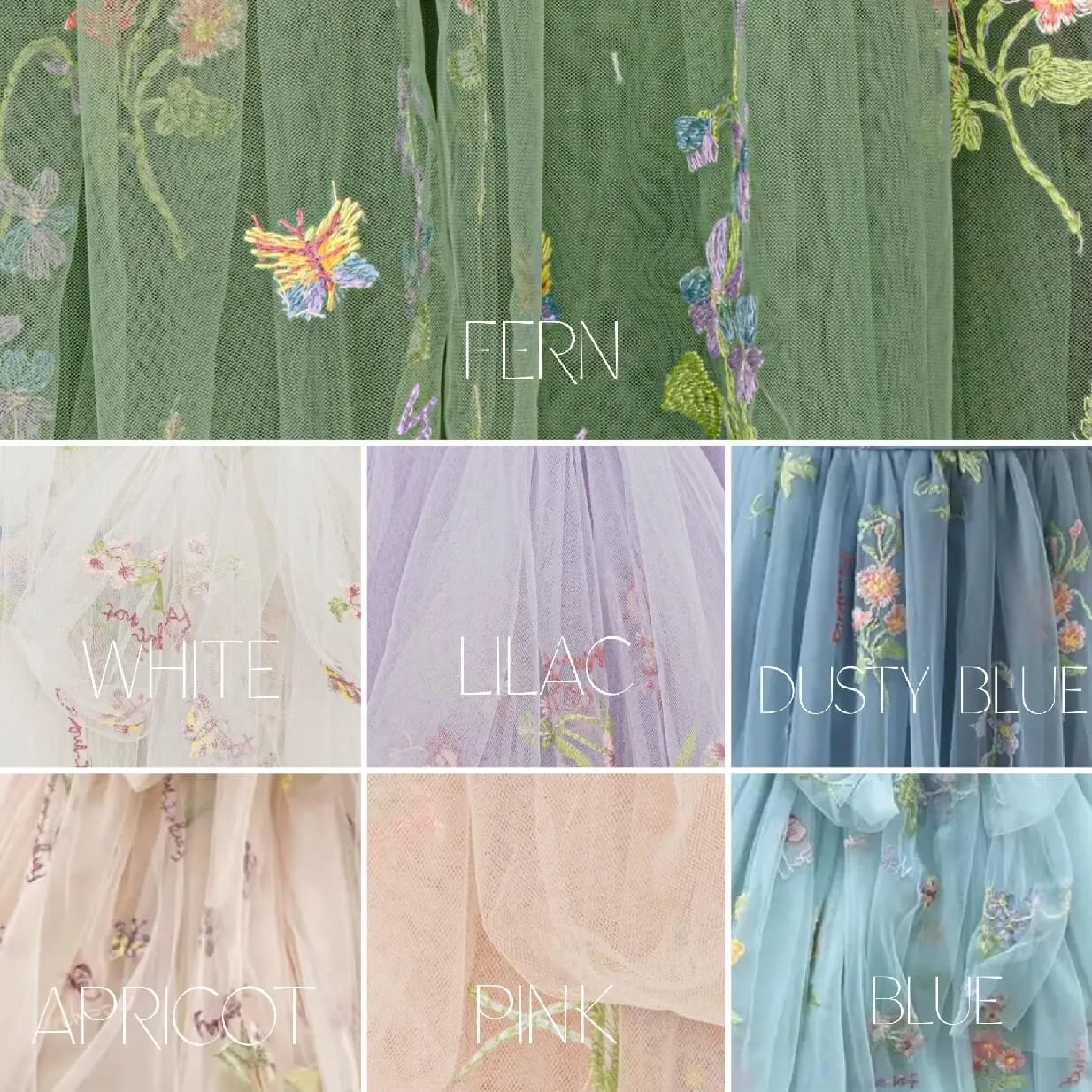 Enchanted Dress - Embroidered Soft Pink