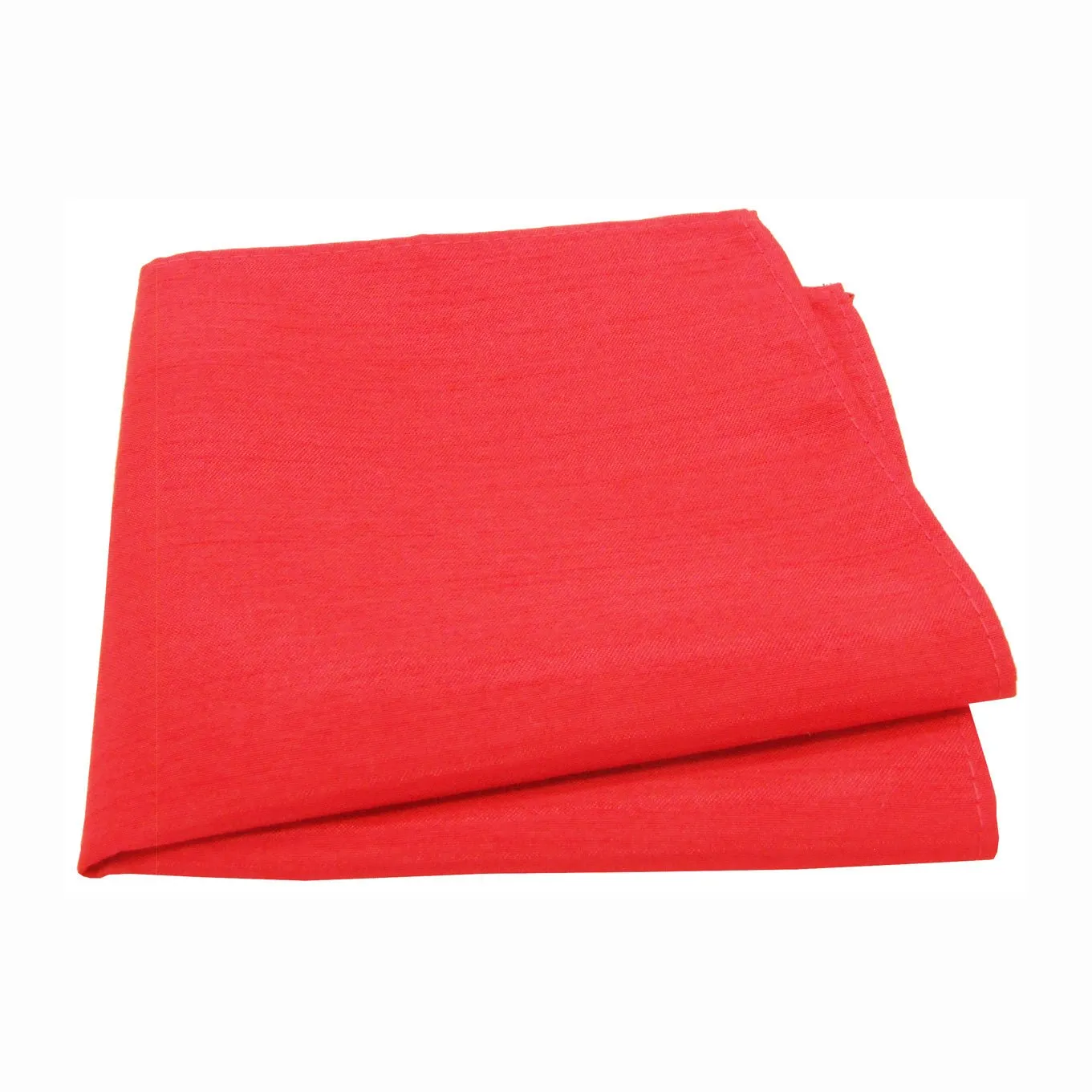 Flame Shantung Pocket Square