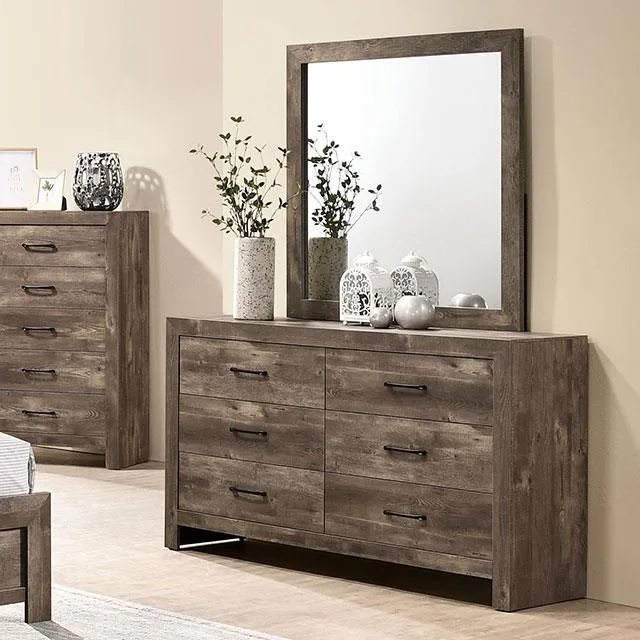 Furniture of America Larissa 6-Drawer Dresser CM7149D