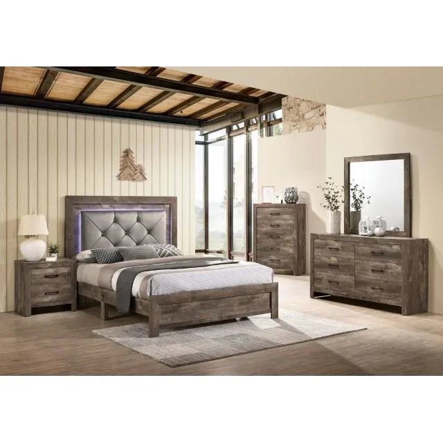 Furniture of America Larissa Dresser Mirror CM7149M