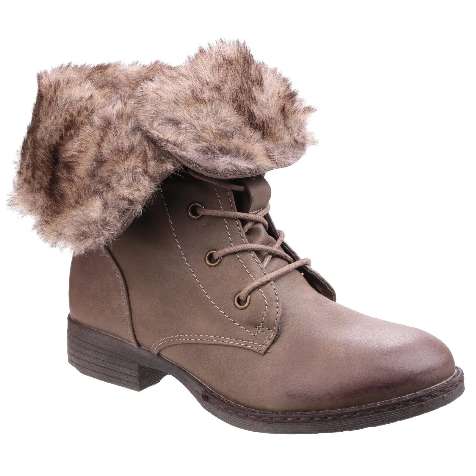 Leigh Lace Up Ankle Boot