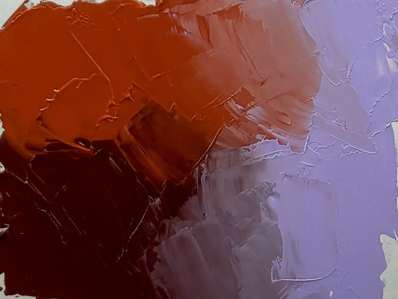 Mars Red artists oil color