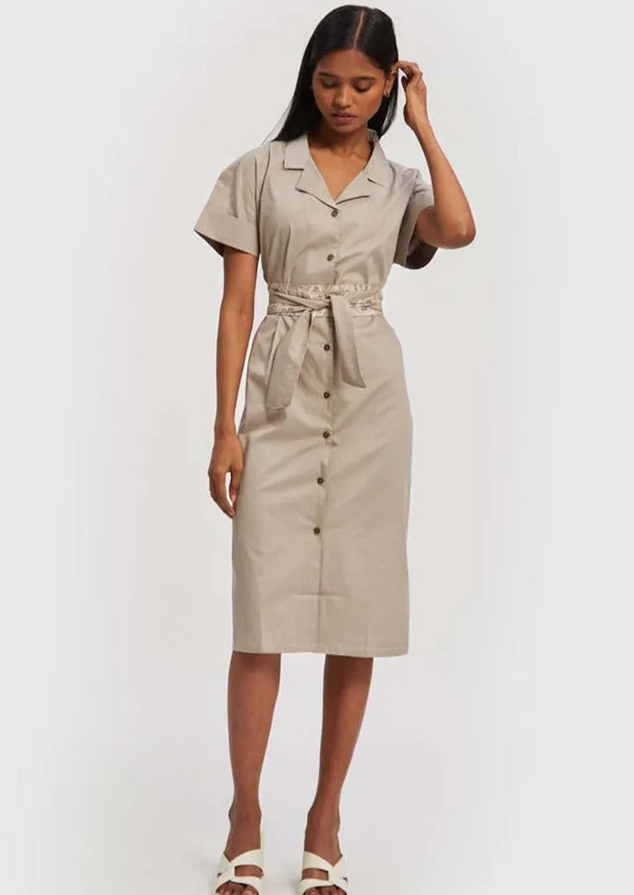 Midi Shirt Dress