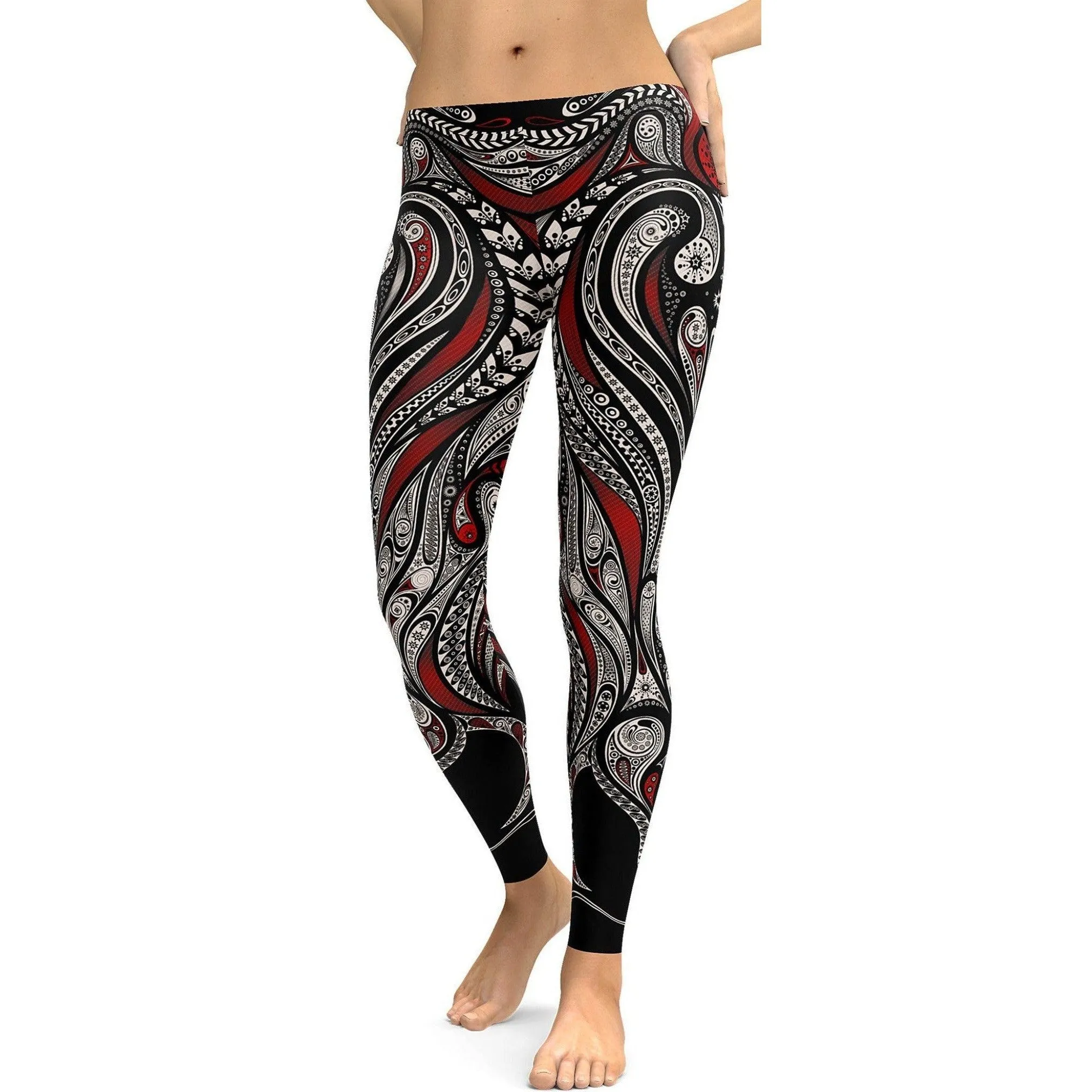 Ornament Pattern Leggings