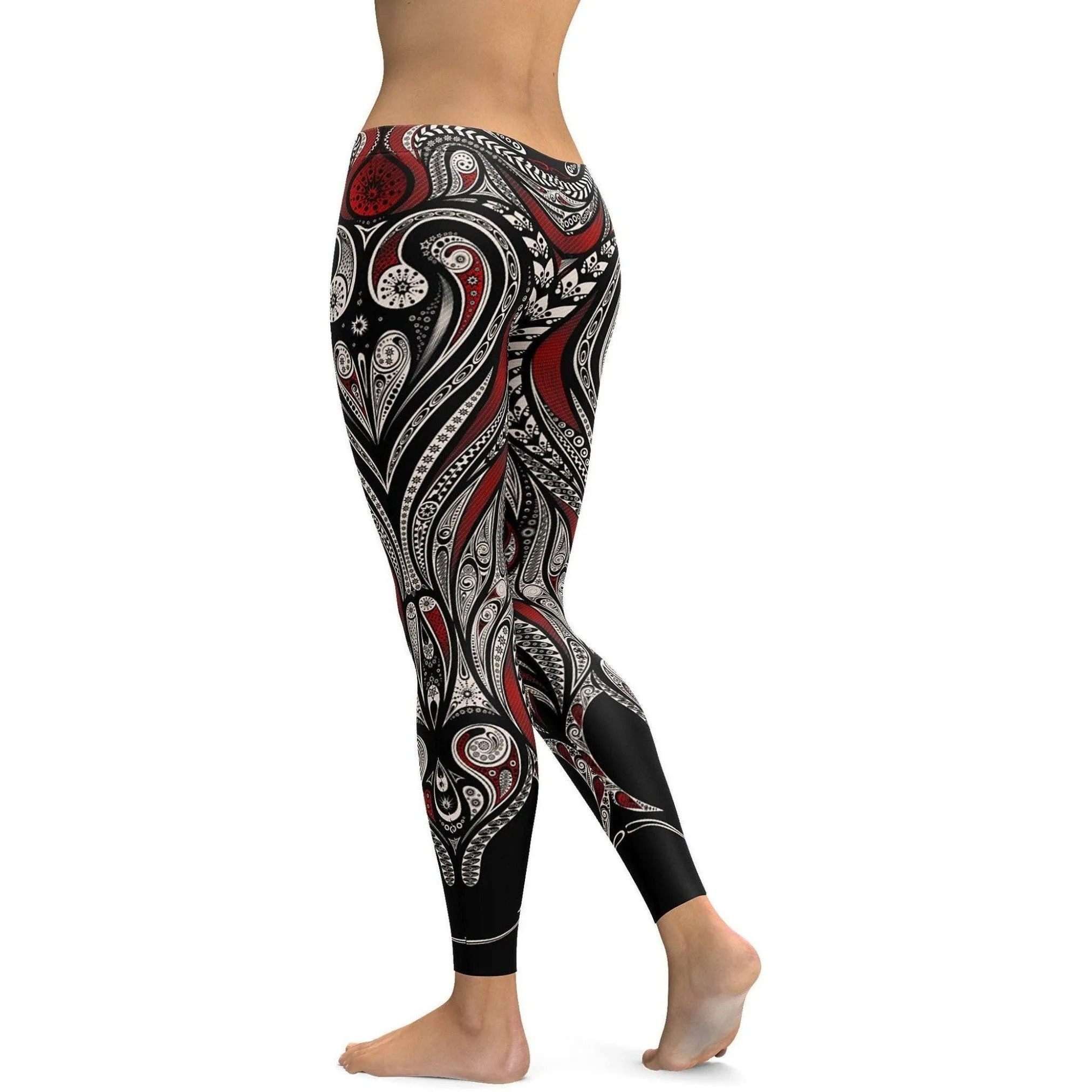 Ornament Pattern Leggings