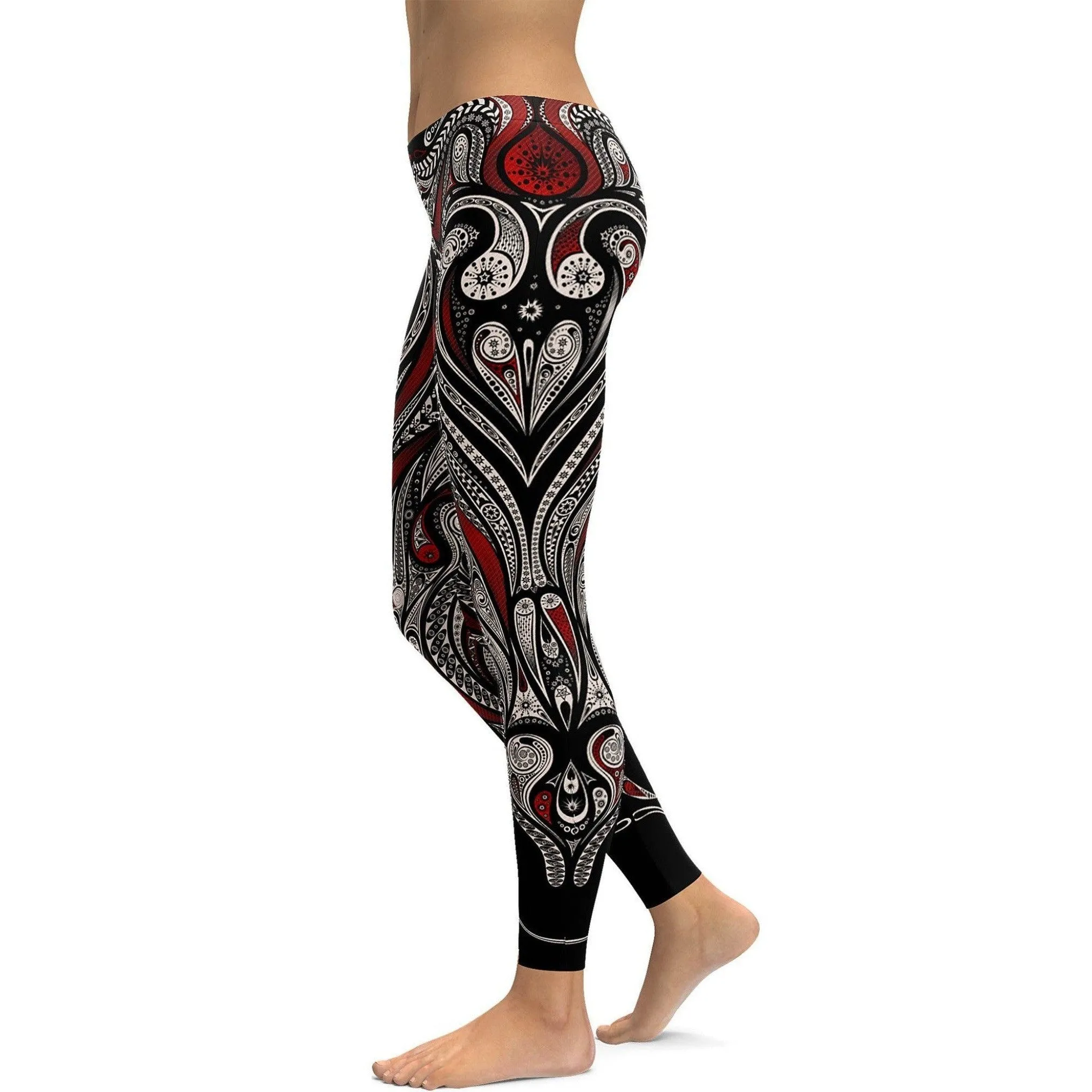 Ornament Pattern Leggings