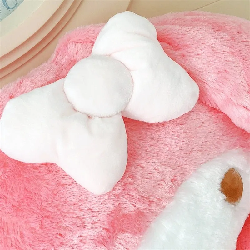 Pink Melo Bow Pillow