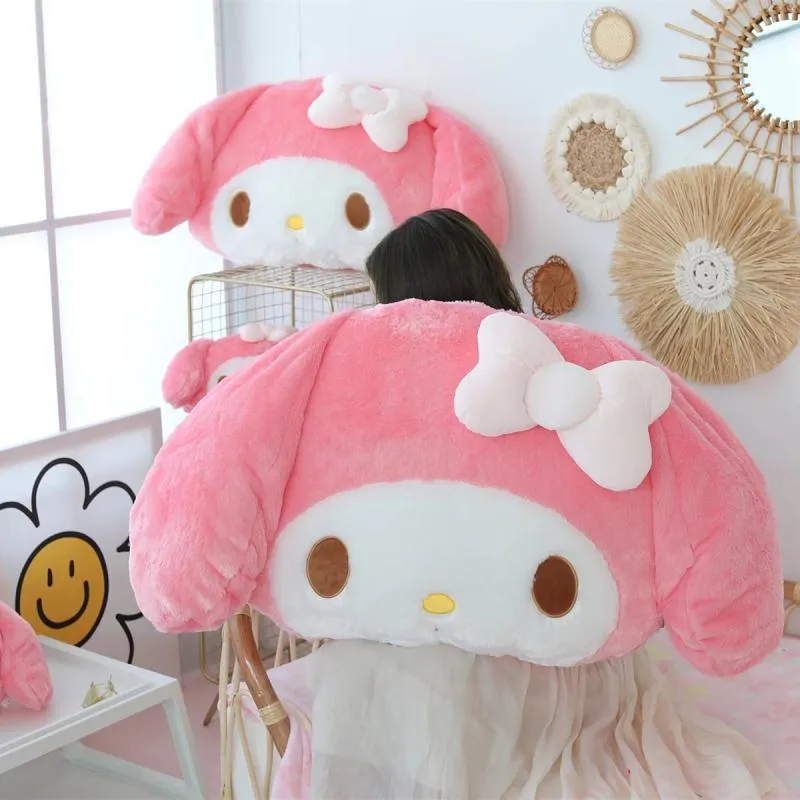 Pink Melo Bow Pillow