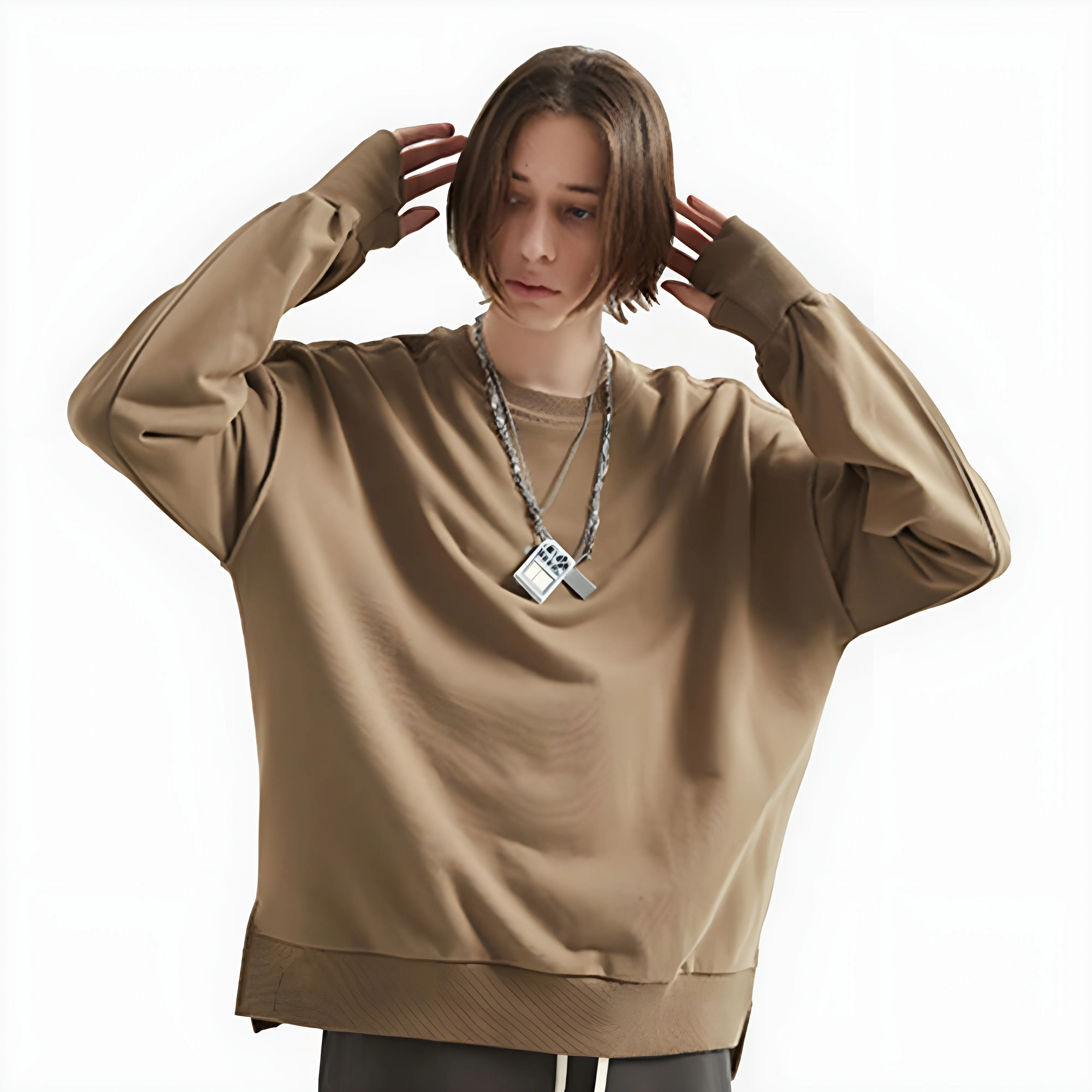 Pullover Cotton Techwear