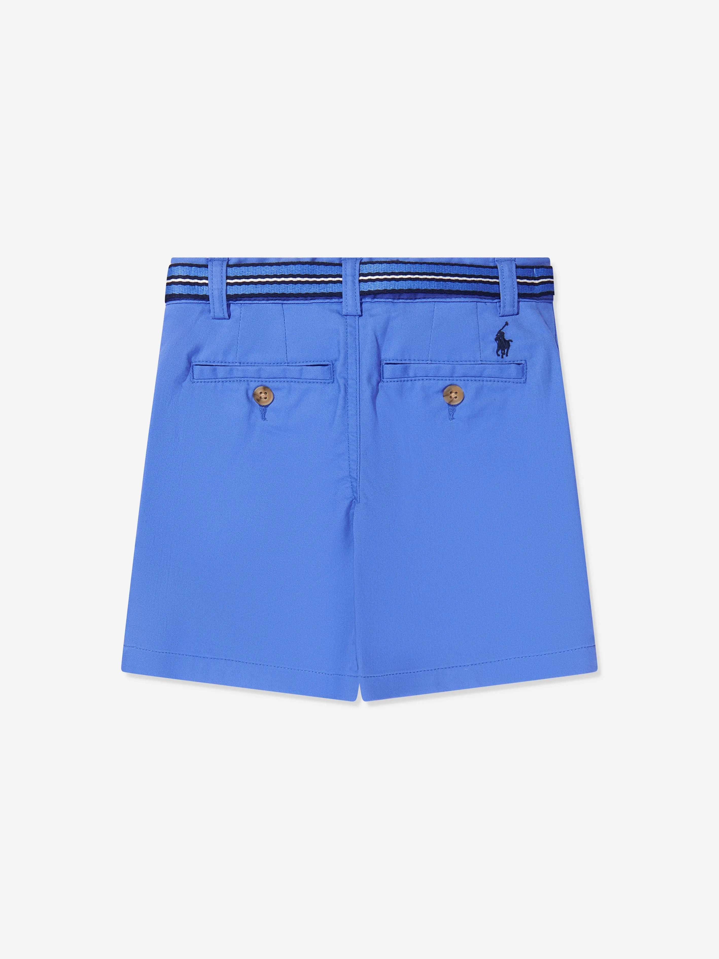 Ralph Lauren Boys Bedford Shorts in Blue