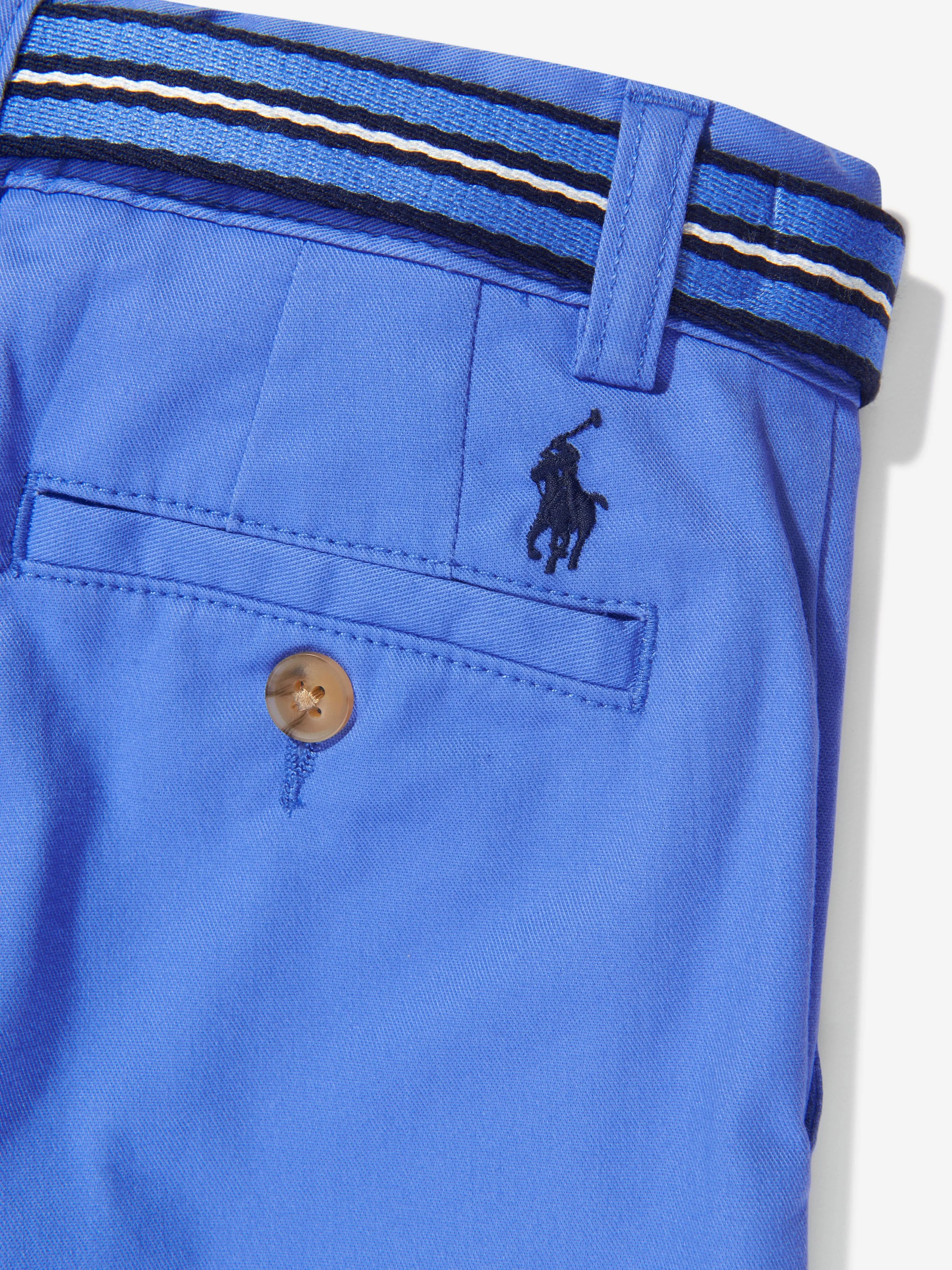 Ralph Lauren Boys Bedford Shorts in Blue