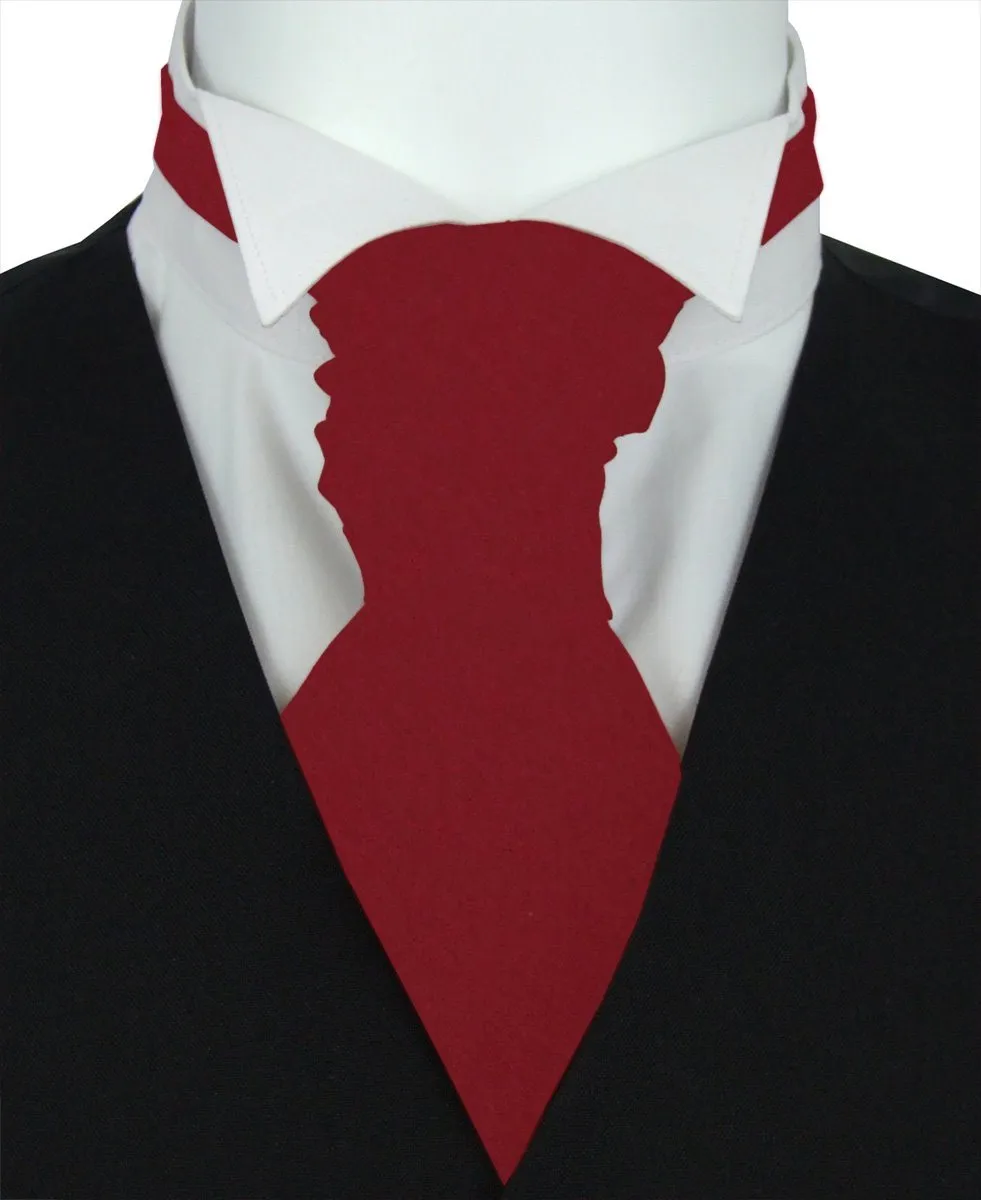 Redcurrant Boys Wedding Cravat