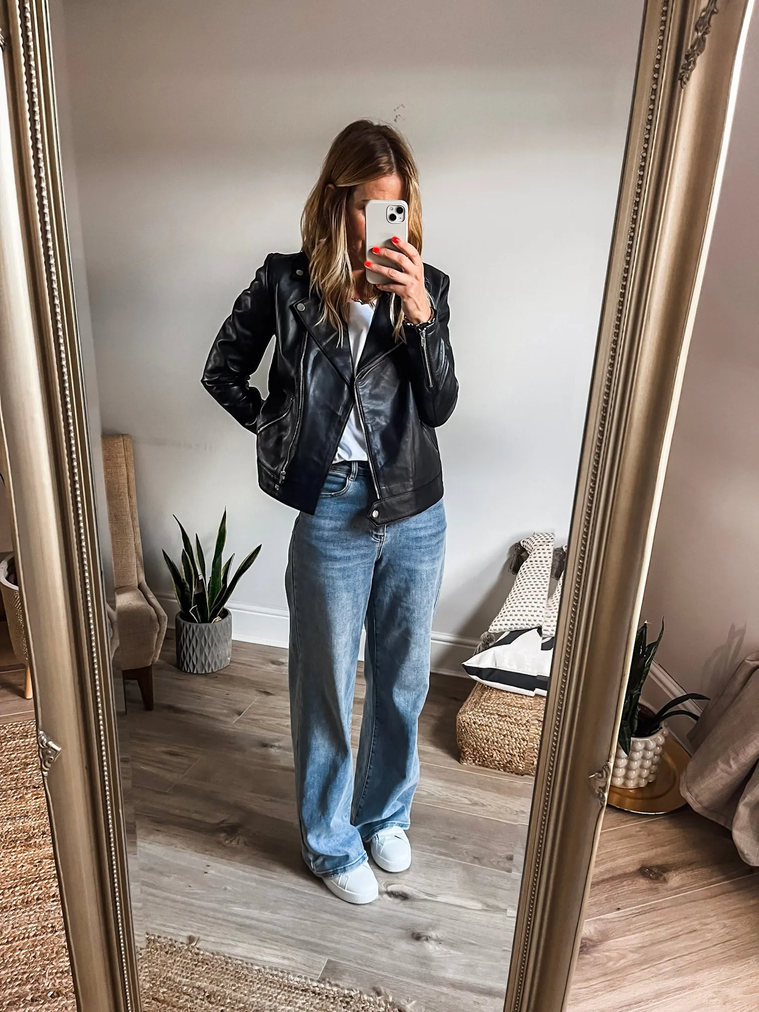 Soaked In Luxury Maeve Leather Jacket PREMIUM BRAND