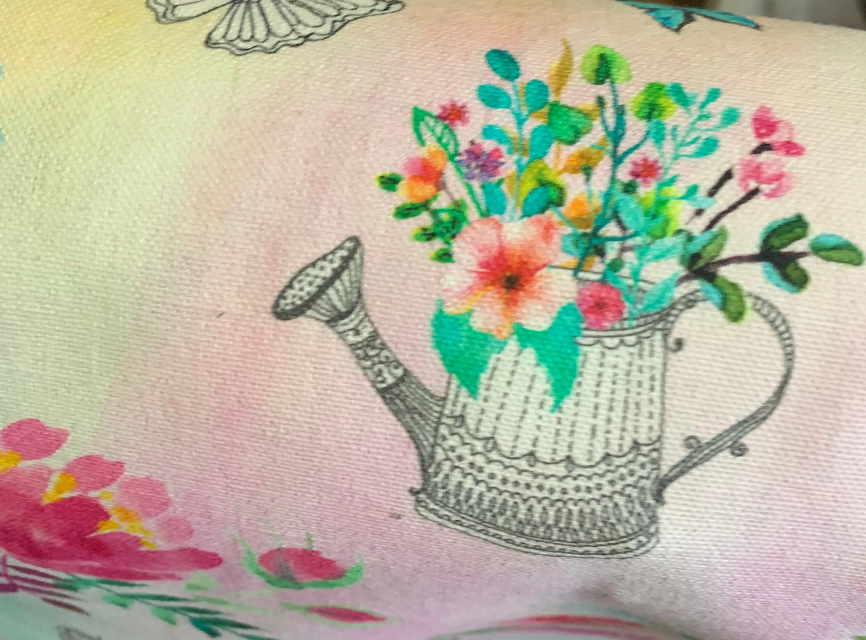 Spanish Cotton - Hearts and Flowers