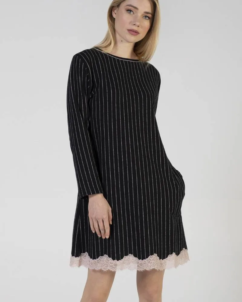 Striped Warm Dress
