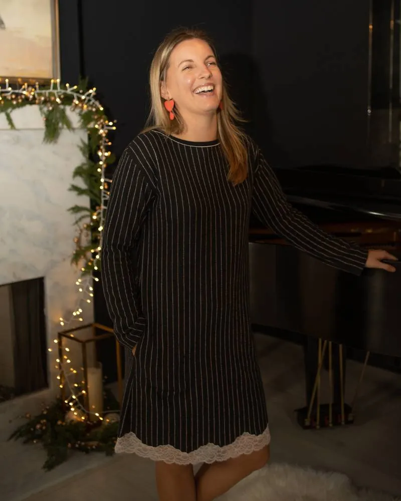 Striped Warm Dress
