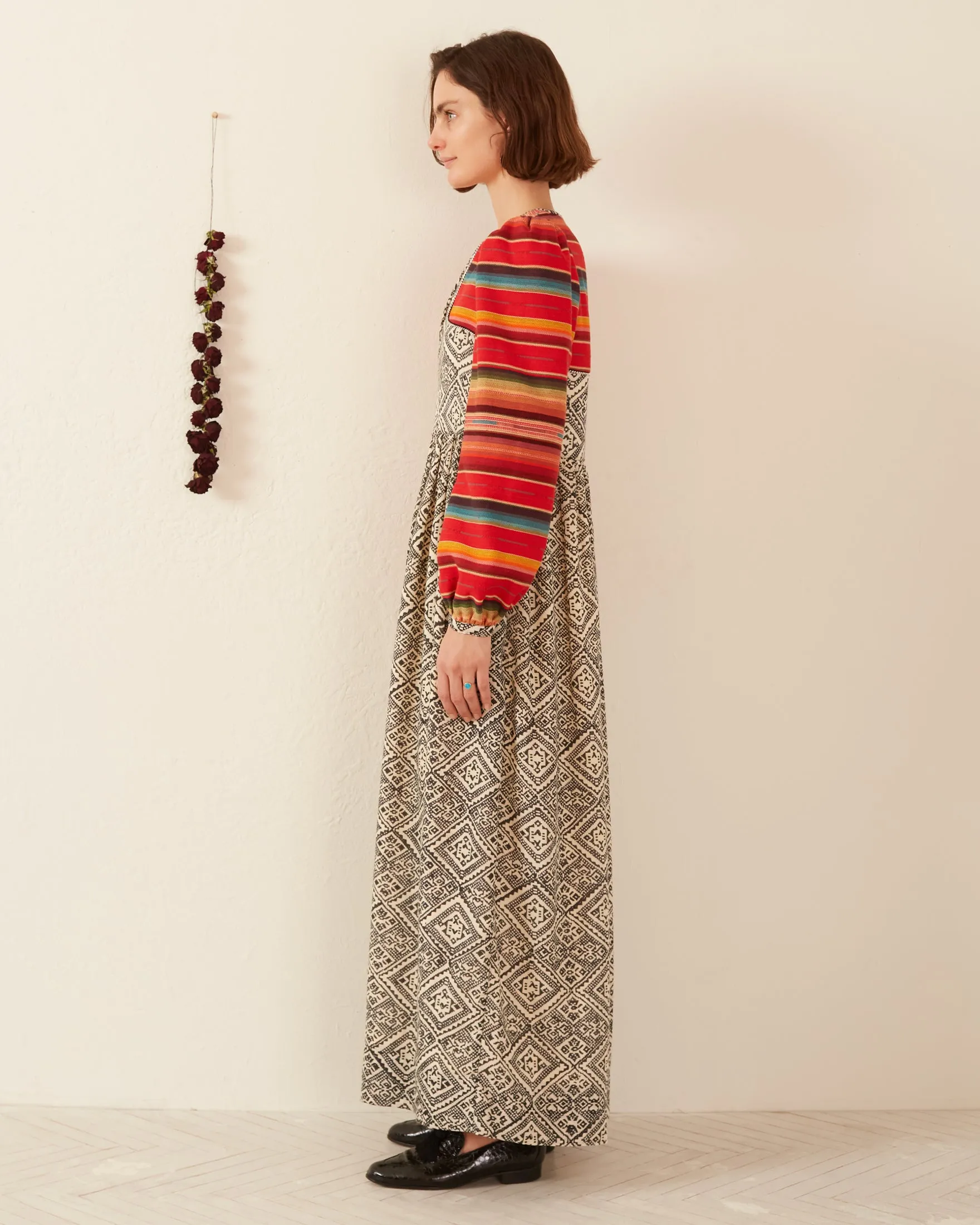 Winifred Orange Bloom Dress