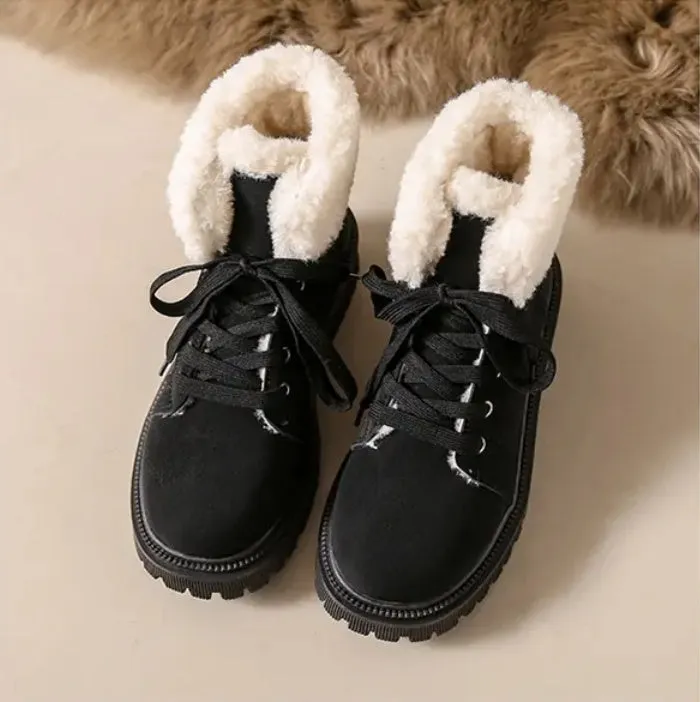 Women's new winter cold sticky light snow boots plus warm fashion women's Martin boots ankle boots