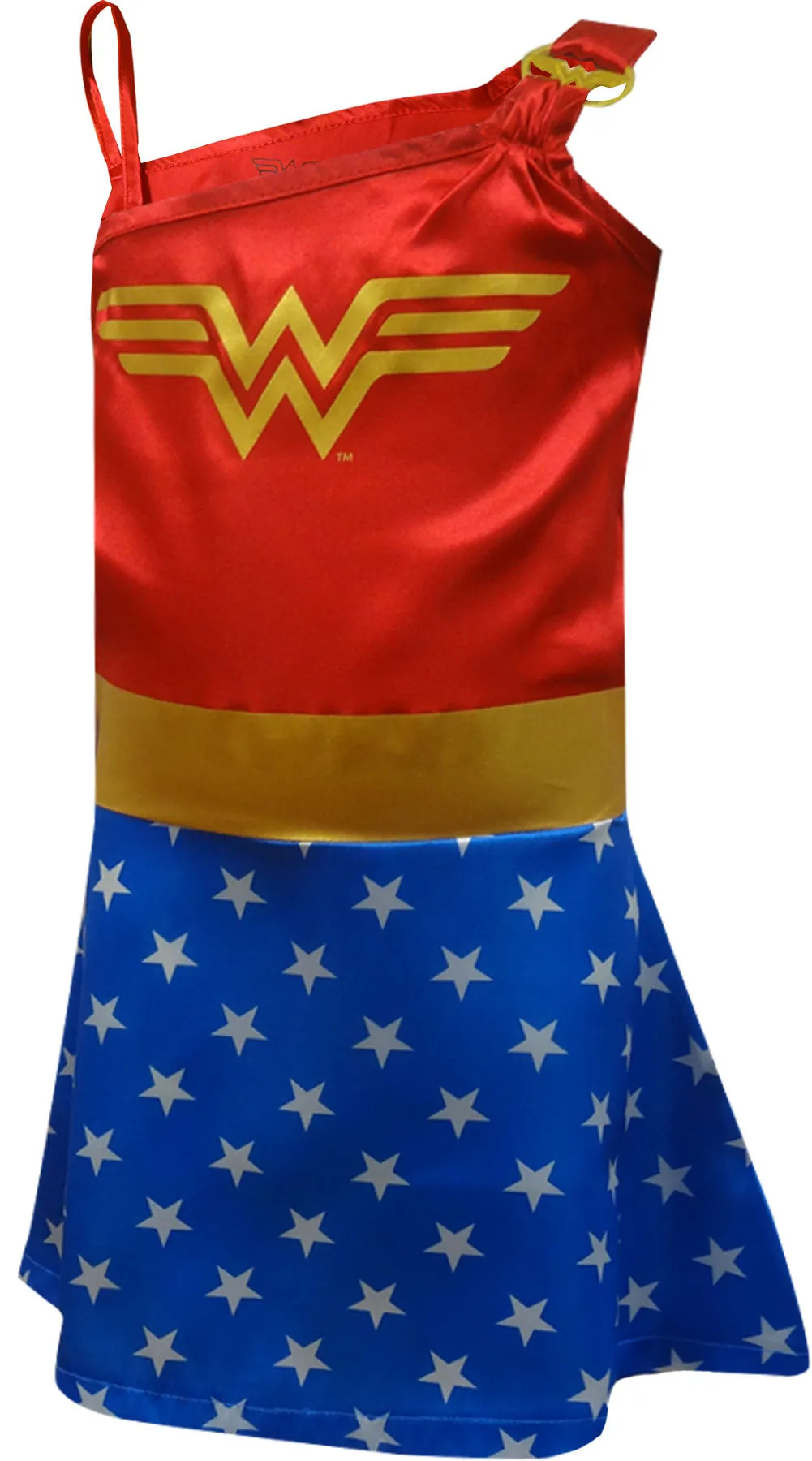 Wonder Woman Girls Satin Nightgown